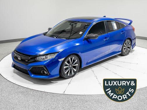 Aegean Blue Metallic 2019 Honda Civic Si Base