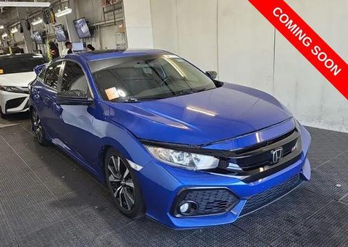 Aegean Blue Metallic 2019 Honda Civic Si Base