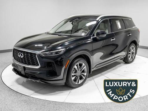 Mineral Black 2023 INFINITI QX60 Luxe