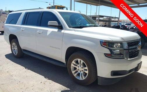 Summit White 2019 Chevrolet Suburban LS