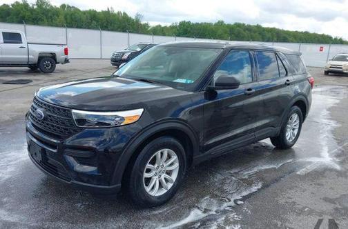 Black Metallic 2020 Ford Explorer Base
