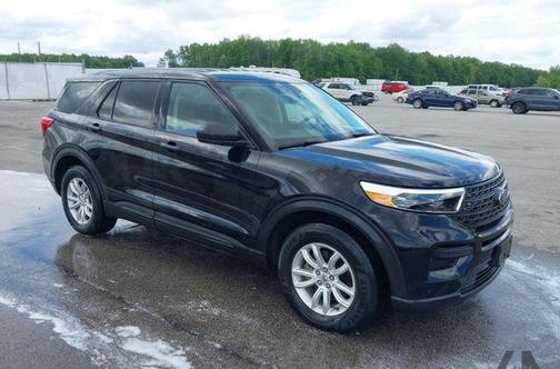 Black Metallic 2020 Ford Explorer Base
