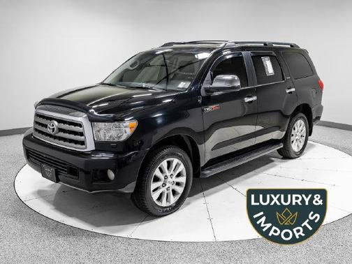 Black 2015 Toyota Sequoia Platinum