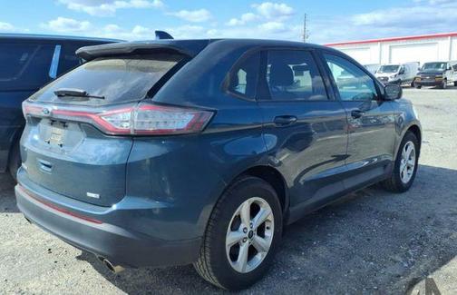Blue Metallic 2016 Ford Edge SE