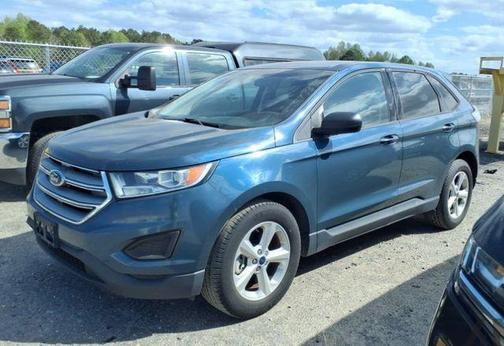 Blue Metallic 2016 Ford Edge SE