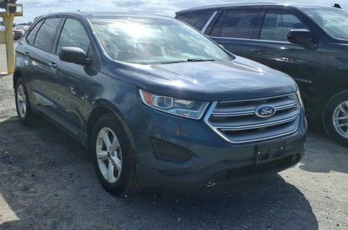 Blue Metallic 2016 Ford Edge SE