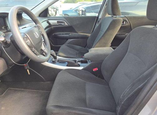 Alabaster Silver Metallic 2013 Honda Accord LX