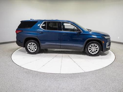Northsky Blue Metallic 2023 Chevrolet Traverse LS