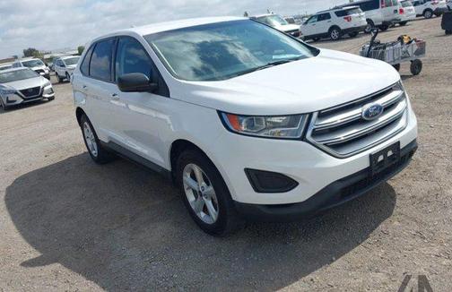 Oxford White 2018 Ford Edge SE