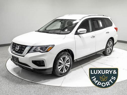 Glacier White 2020 Nissan Pathfinder S 4WD