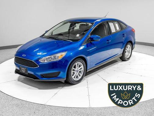Lightning Blue Metallic 2018 Ford Focus SE