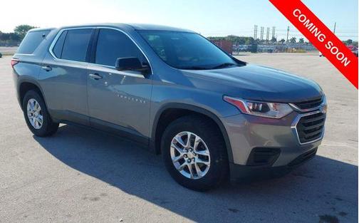 Satin Steel Metallic 2020 Chevrolet Traverse LS