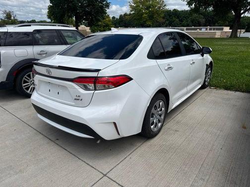 White 2022 Toyota Corolla LE