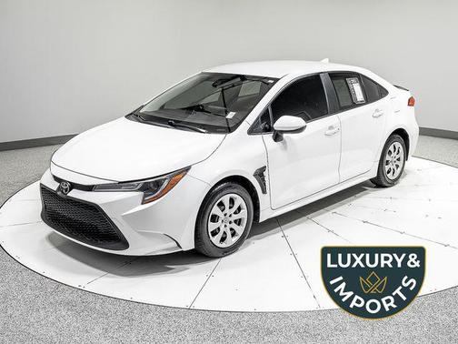 White 2022 Toyota Corolla LE