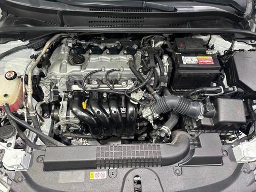 White 2022 Toyota Corolla LE
