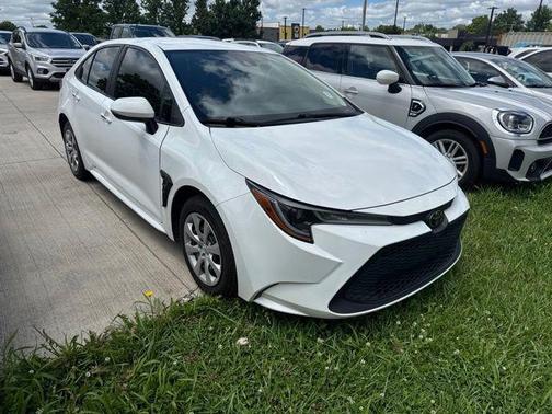 White 2022 Toyota Corolla LE