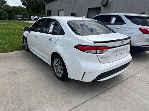 White 2022 Toyota Corolla LE