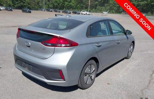 Stellar Silver 2020 Hyundai IONIQ Hybrid Blue