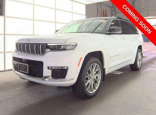 Bright White Clearcoat 2025 Jeep Grand Cherokee L Summit