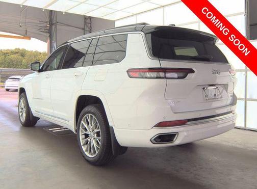 Bright White Clearcoat 2025 Jeep Grand Cherokee L Summit