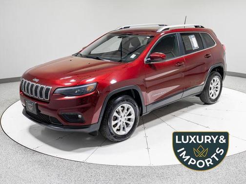 Velvet Red Pearlcoat 2019 Jeep Cherokee Latitude