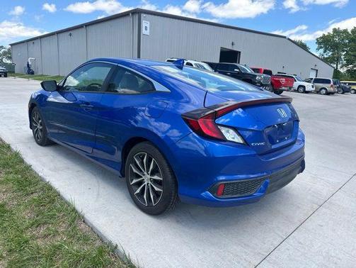 Aegean Blue Metallic 2018 Honda Civic EX-L