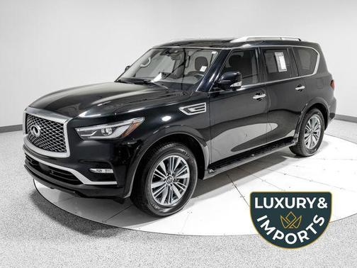 Mineral Black 2024 INFINITI QX80 Luxe