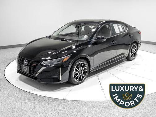 Super Black 2025 Nissan Sentra SR