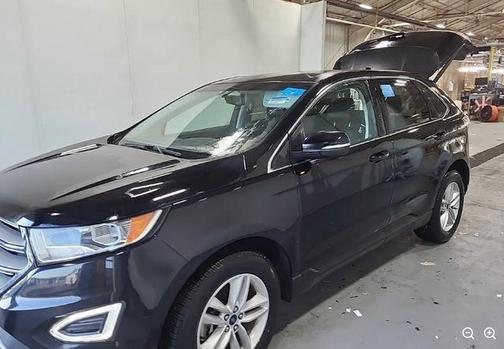 Shadow Black 2018 Ford Edge SEL