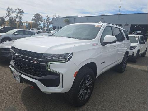 Summit White 2021 Chevrolet Tahoe 4WD Z71