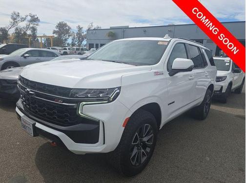 Summit White 2021 Chevrolet Tahoe 4WD Z71
