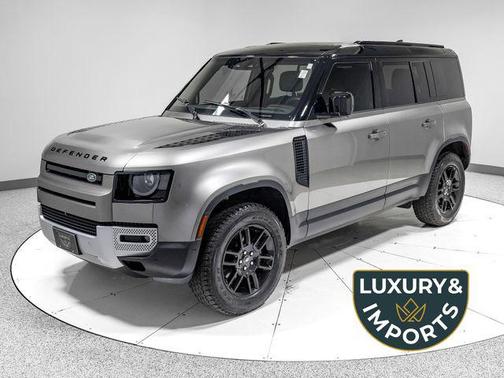 Silicon Silver Premium Metallic 2025 Land Rover Defender 110 P300