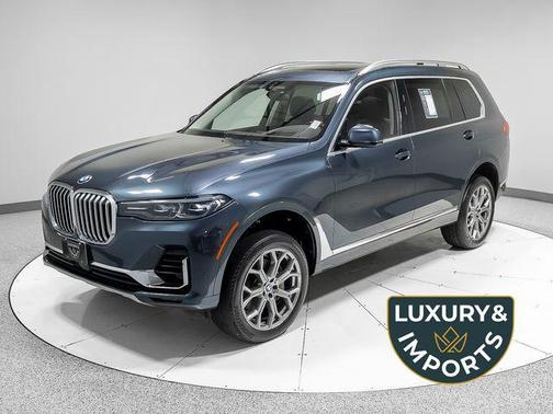 Arctic Gray Metallic 2019 BMW X7 xDrive50i