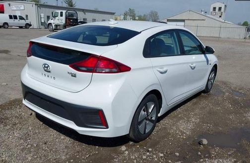 Ceramic White 2020 Hyundai IONIQ Hybrid Blue