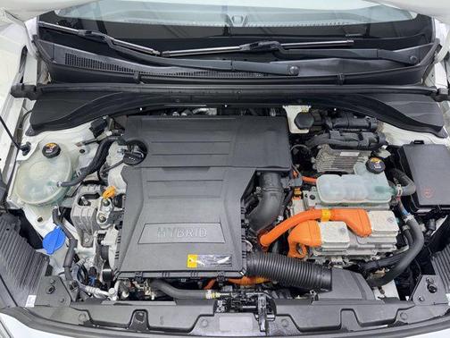 Ceramic White 2020 Hyundai IONIQ Hybrid Blue