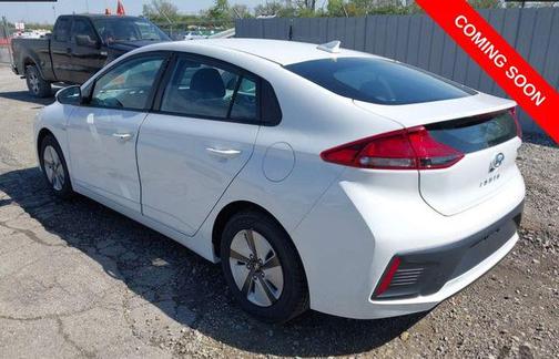Ceramic White 2020 Hyundai IONIQ Hybrid Blue