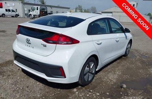 Ceramic White 2020 Hyundai IONIQ Hybrid Blue