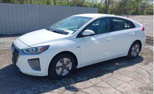 Ceramic White 2020 Hyundai IONIQ Hybrid Blue
