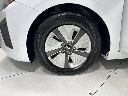 Ceramic White 2020 Hyundai IONIQ Hybrid Blue