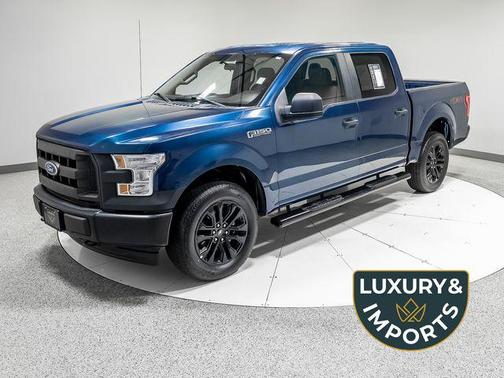 Blue 2017 Ford F-150 XL