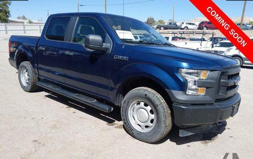 Blue 2017 Ford F-150 XL