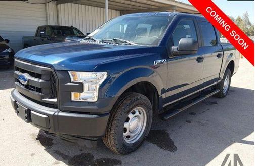 Blue 2017 Ford F-150 XL