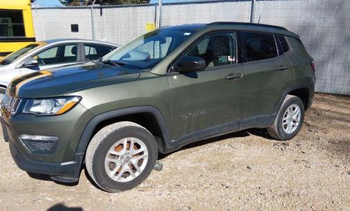 Olive Green Pearlcoat 2018 Jeep Compass Sport