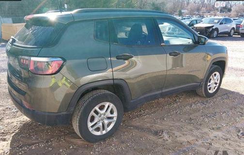 Olive Green Pearlcoat 2018 Jeep Compass Sport