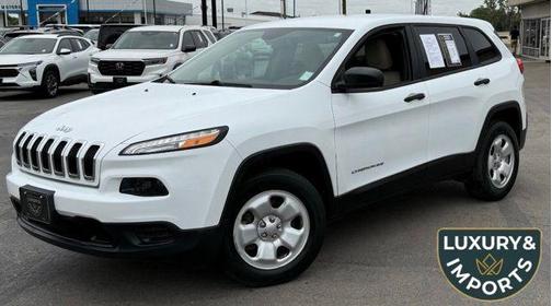 Bright White Clearcoat 2017 Jeep Cherokee Sport