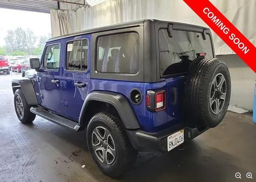 Ocean Blue Metallic Clearcoat 2019 Jeep Wrangler Unlimited Sport