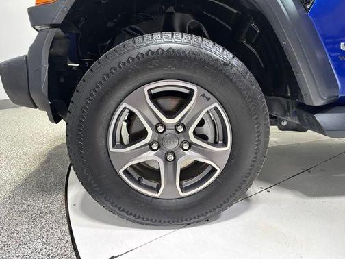 Ocean Blue Metallic Clearcoat 2019 Jeep Wrangler Unlimited Sport
