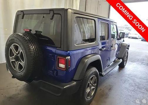 Ocean Blue Metallic Clearcoat 2019 Jeep Wrangler Unlimited Sport