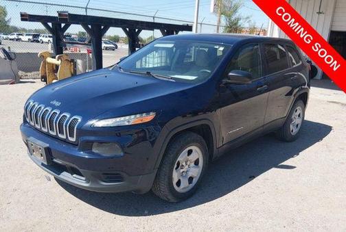 True Blue Pearlcoat 2016 Jeep Cherokee Sport