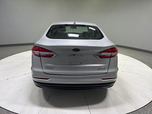 Ingot Silver Metallic 2019 Ford Fusion Hybrid SE